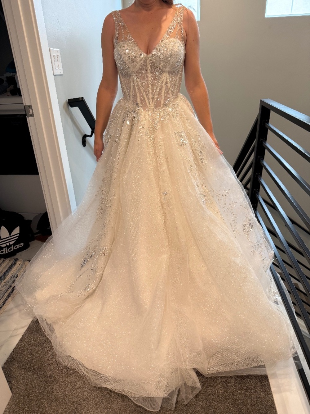 Designer Wedding dress size 10